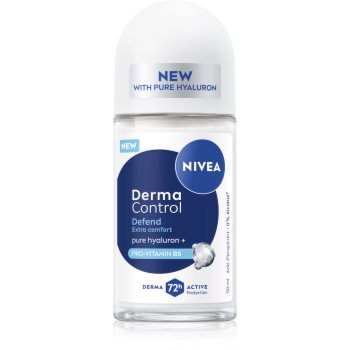 NIVEA Derma Control Defend deodorant roll-on antiperspirant 72 ore - imagine 2